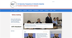 Desktop Screenshot of eiti-ngo-azerbaijan.org